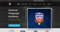 Desktop Screenshot of nationalpolygraphacademy.com